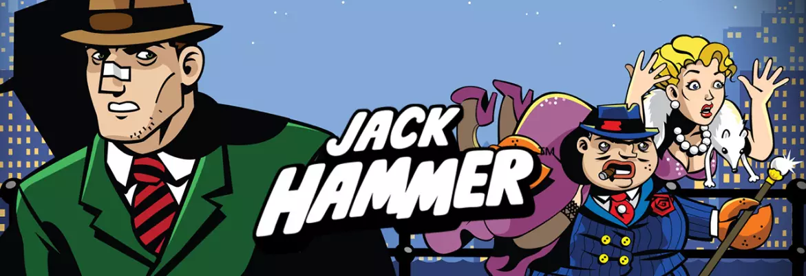 Wir spielen Jack Hammer: Toller Slot für Comic-Fans